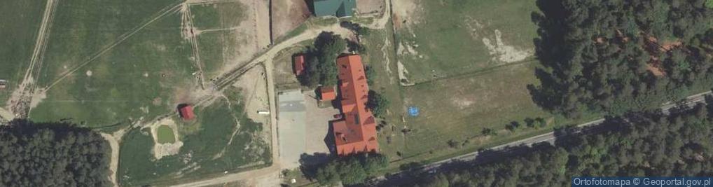 Zdjęcie satelitarne Zajazd Gajówka