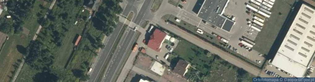 Zdjęcie satelitarne Zajazd Kalwados