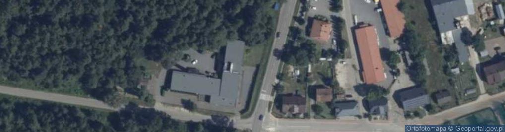 Zdjęcie satelitarne Zajazd Kmiotek