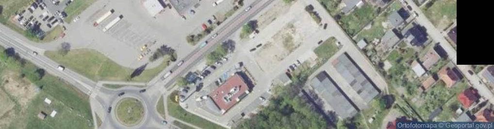 Zdjęcie satelitarne Zajazd Krapkowice