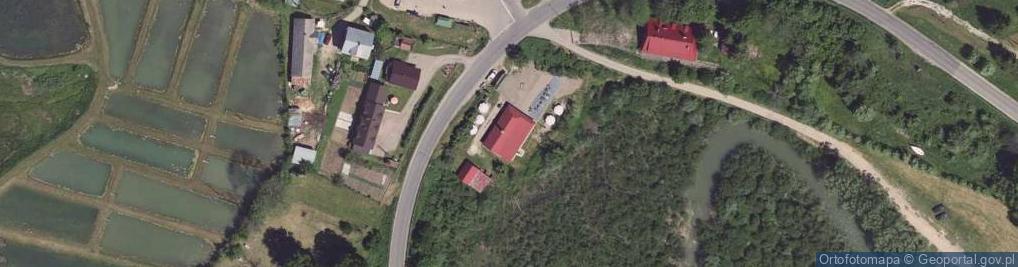 Zdjęcie satelitarne Zajazd Kuźnia