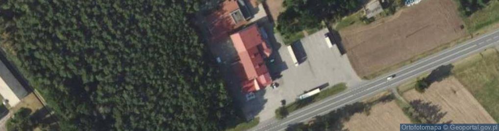 Zdjęcie satelitarne Zajazd Leśny Pod Sosenką