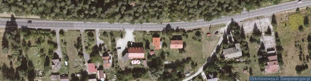 Zdjęcie satelitarne Zajazd MANSARDA