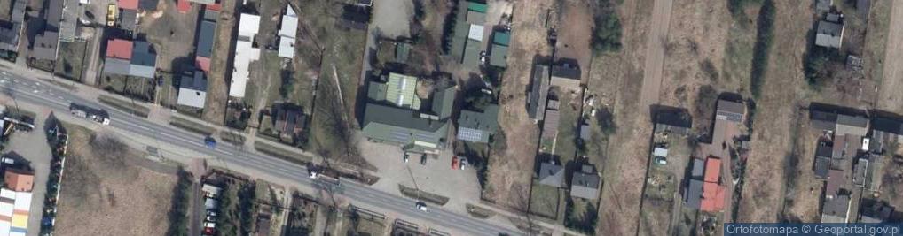 Zdjęcie satelitarne Zajazd Okowita