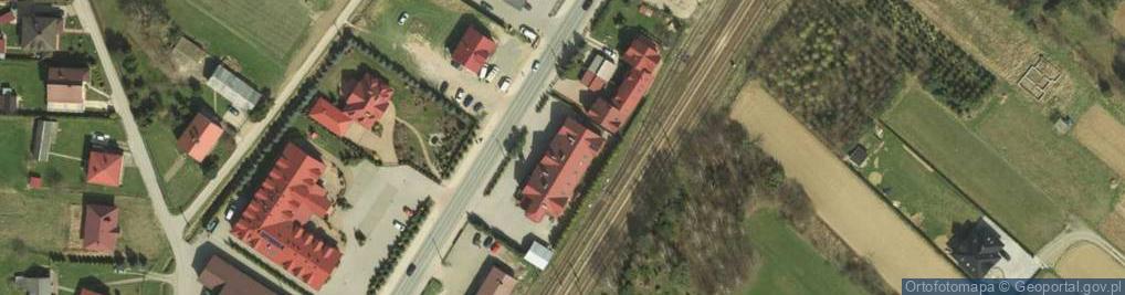 Zdjęcie satelitarne Zajazd Ostoja