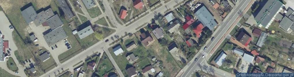 Zdjęcie satelitarne Zajazd pod Różą