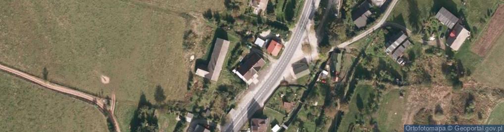 Zdjęcie satelitarne Zajazd Pod Włodzicą