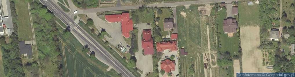 Zdjęcie satelitarne Zajazd Pod Złotym Lwem