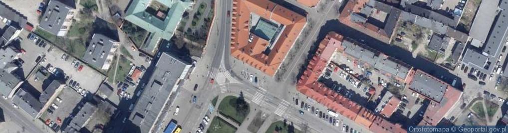 Zdjęcie satelitarne Zajazd Polski