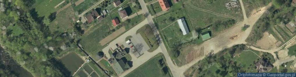 Zdjęcie satelitarne Zajazd Psrtrąg u Eda