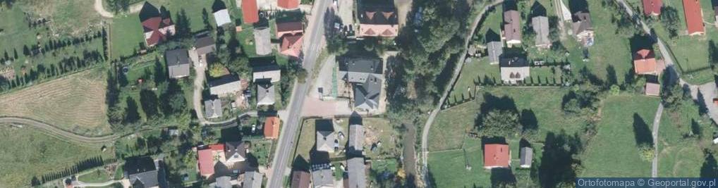 Zdjęcie satelitarne Zajazd Pstrąg