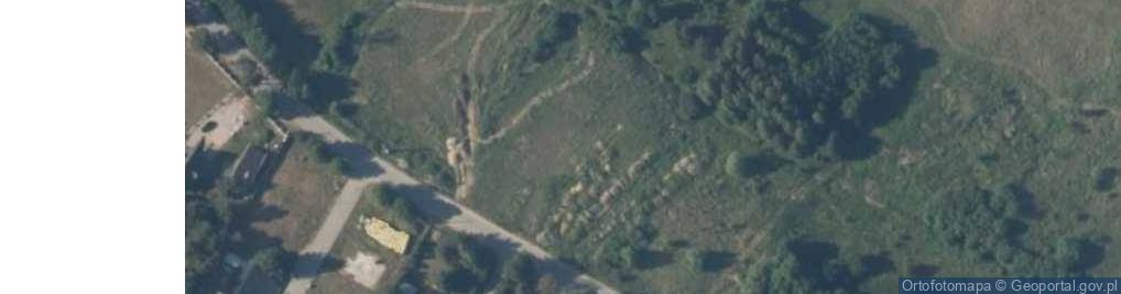 Zdjęcie satelitarne Zajazd Raj