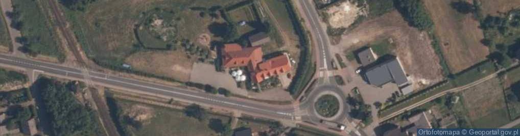 Zdjęcie satelitarne Zajazd Roman