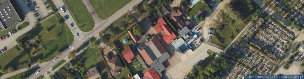 Zdjęcie satelitarne Zajazd Roma