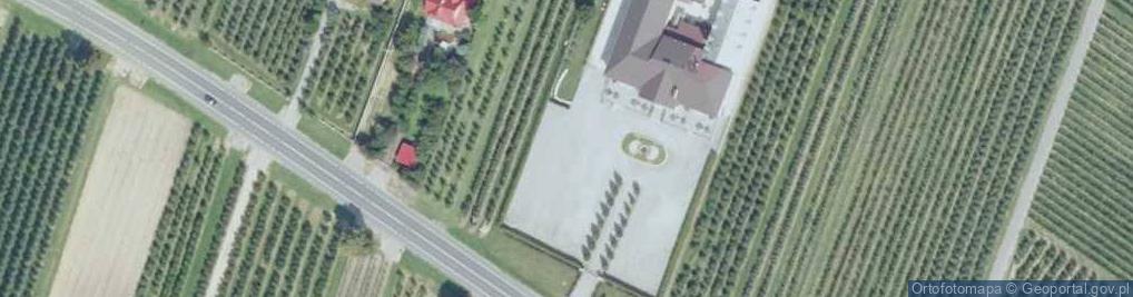 Zdjęcie satelitarne Zajazd Sandomierski