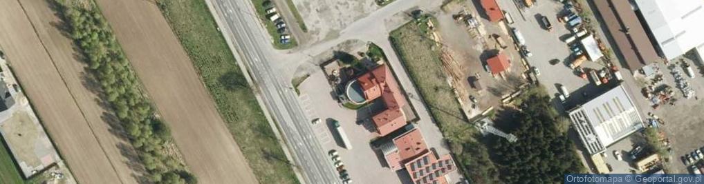 Zdjęcie satelitarne Zajazd u Guza