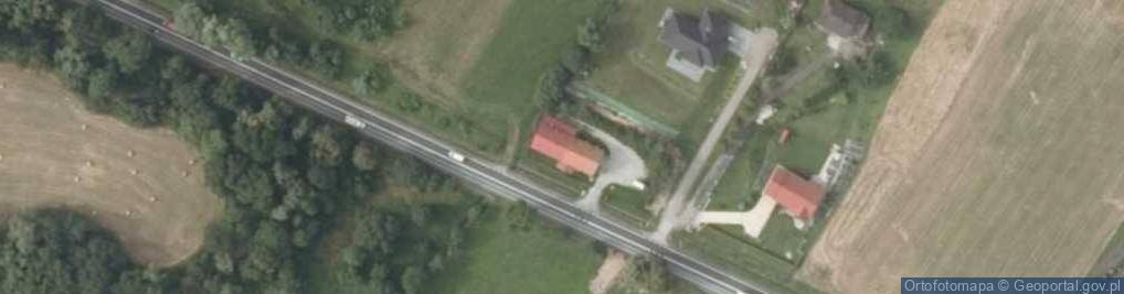 Zdjęcie satelitarne Zajazd