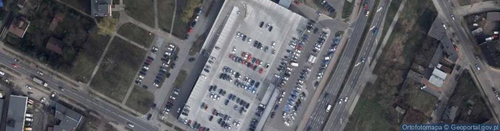 Zdjęcie satelitarne Kaufland - Supermarket