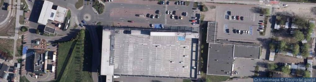 Zdjęcie satelitarne Kaufland - Supermarket