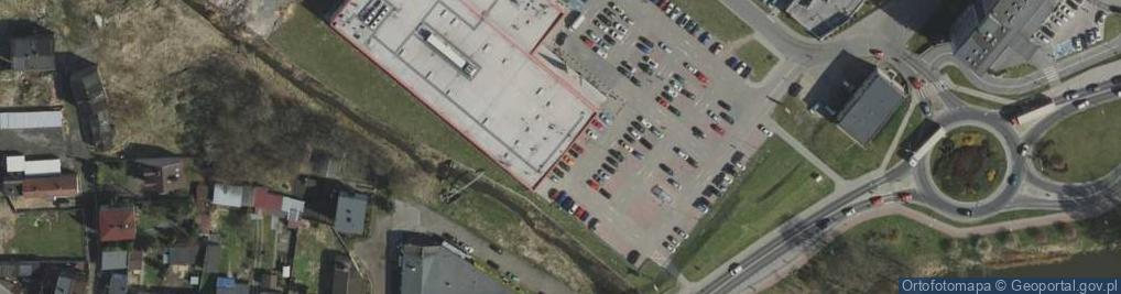Zdjęcie satelitarne Kaufland - Supermarket