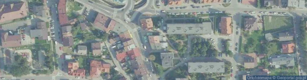 Zdjęcie satelitarne 7-ka Cafe