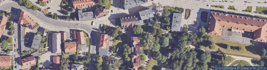 Zdjęcie satelitarne Boróweczka