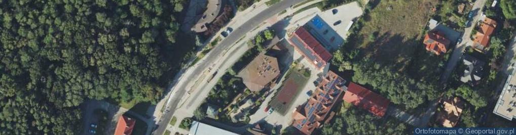 Zdjęcie satelitarne Pod Aniołami