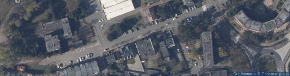 Zdjęcie satelitarne Tęcza