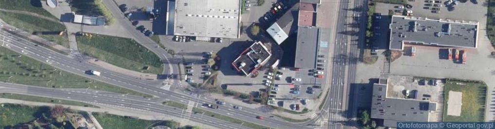 Zdjęcie satelitarne KFC - Restauracja