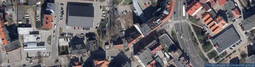 Zdjęcie satelitarne Kino Piast