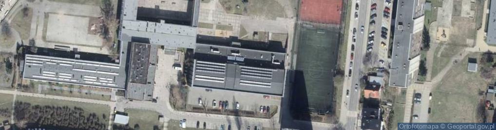 Zdjęcie satelitarne Żak