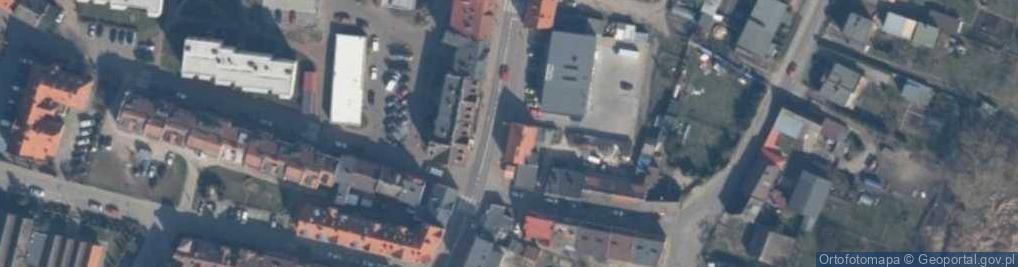 Zdjęcie satelitarne Kiosk Kolportażowo Handlowy