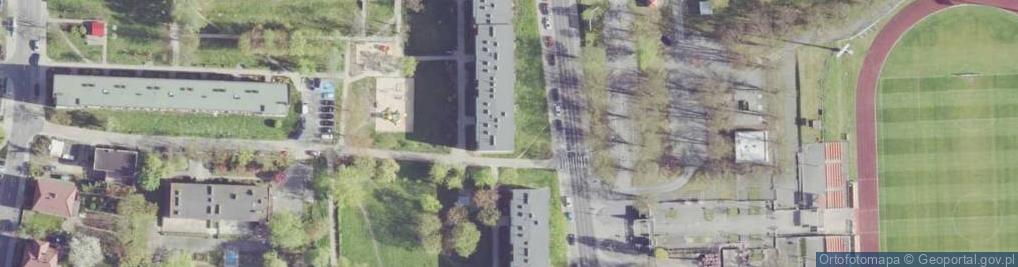 Zdjęcie satelitarne Kiosk Wielobranżowy nr 39
