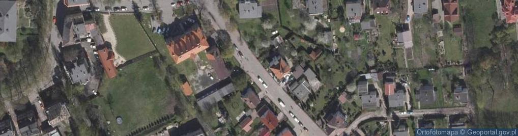 Zdjęcie satelitarne Kiosk Wielobranżowy Przemysłowy