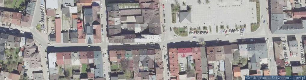 Zdjęcie satelitarne Kiosk Wielobranżowy Ruch