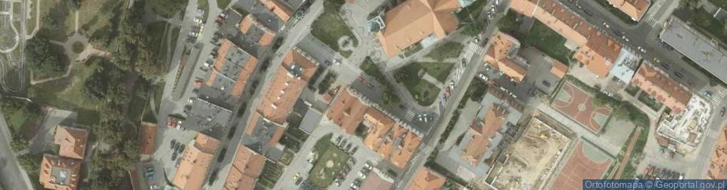 Zdjęcie satelitarne Kiosk Wielobranżowy
