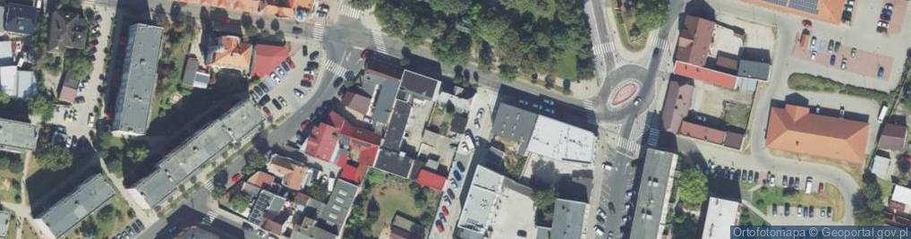 Zdjęcie satelitarne Kiosk Wielobranżowy