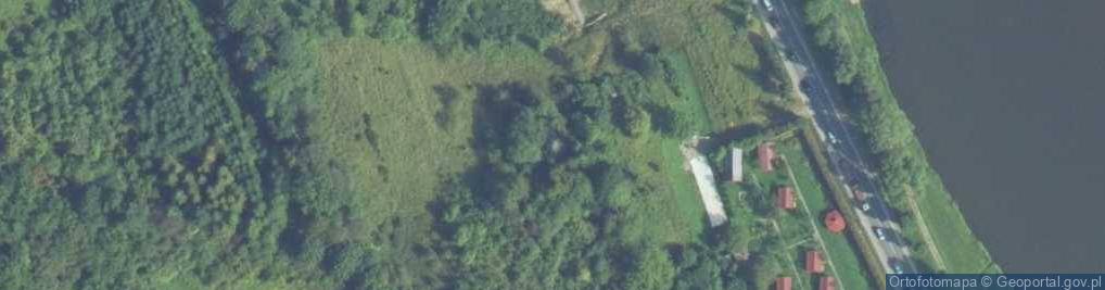 Zdjęcie satelitarne Stary cmentarz żydowski
