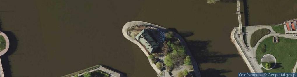 Zdjęcie satelitarne Wyspa Tamka ART-HUB x KLUB