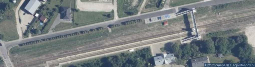 Zdjęcie satelitarne Kolej podmiejska