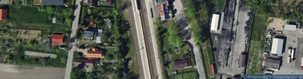Zdjęcie satelitarne Kolej podmiejska