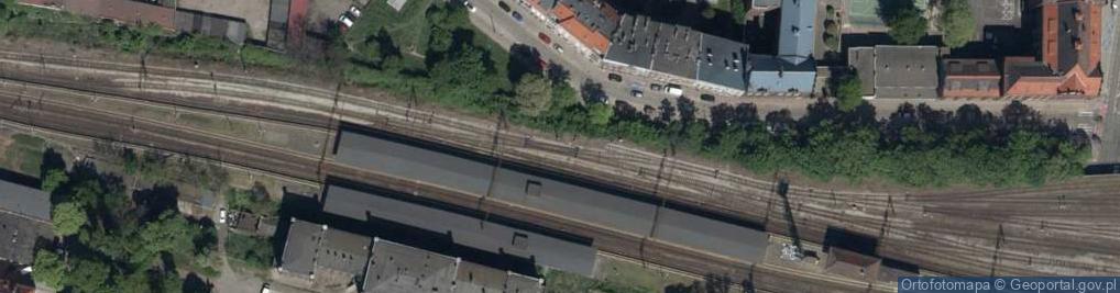 Zdjęcie satelitarne Wrocław Nadodrze