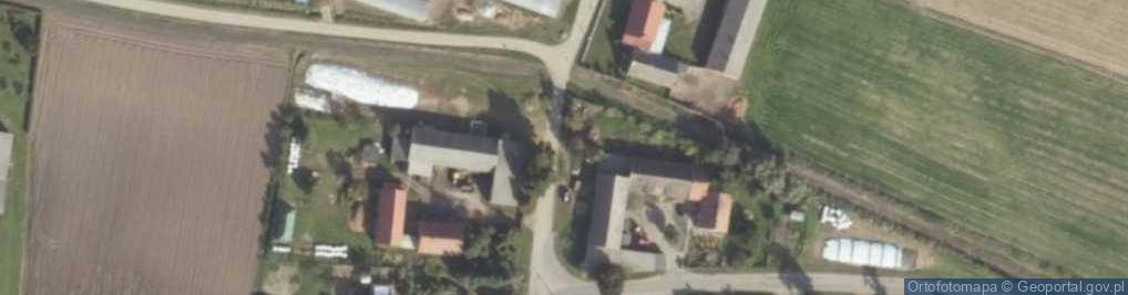 Zdjęcie satelitarne Śmigielska Kolej Wąskotorowa - Robaczyn