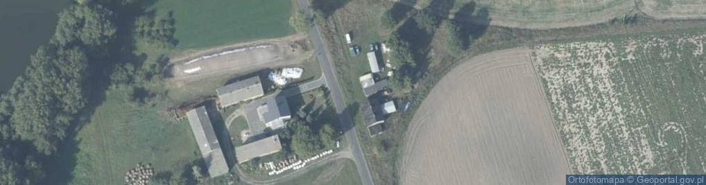Zdjęcie satelitarne Wyrzyska Kolejka Powiatowa - stacja Nieżychowo