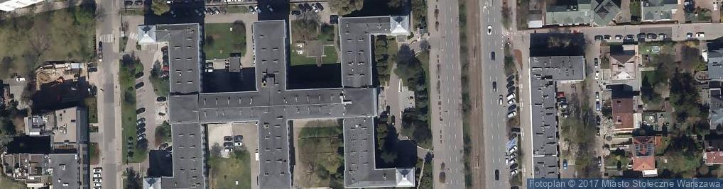 Zdjęcie satelitarne Komenda Główna Policji