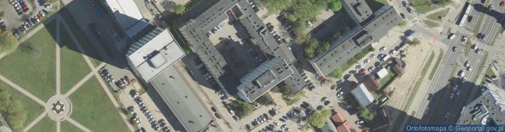 Zdjęcie satelitarne Komenda Miejska Policji w Białymstoku