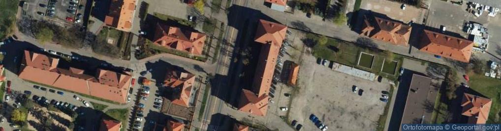 Zdjęcie satelitarne Komenda Miejska Policji w Grudziądzu