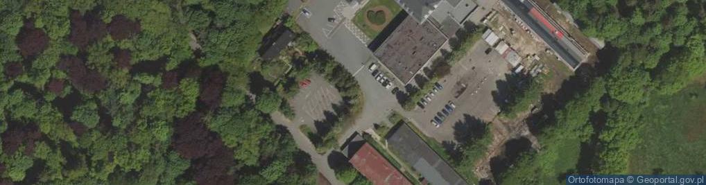 Zdjęcie satelitarne Komenda Miejska Policji w Jeleniej Górze