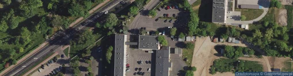 Zdjęcie satelitarne Komenda Miejska Policji w Koninie