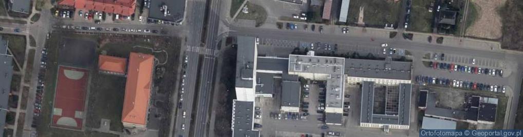 Zdjęcie satelitarne Komenda Miejska Policji w Piotrkowie Trybunalskim